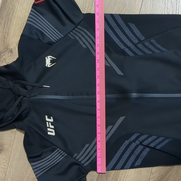 UFC Venum Cripto Full Zip Black (Personalized) Hoodie Men's Size medium - Picture 6 of 12